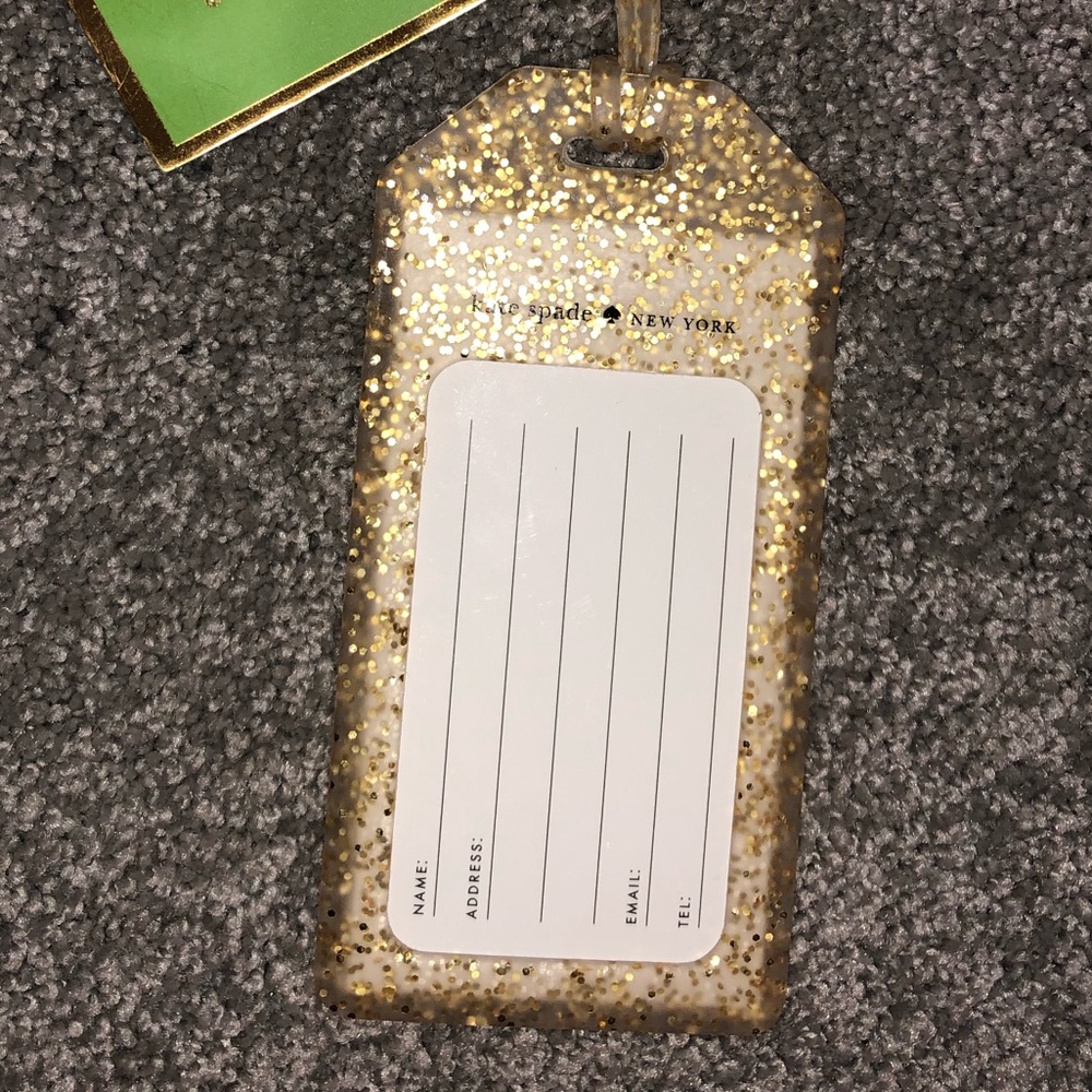 Kate Spade luggage tag - Picture 2 of 2